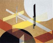 Lazlo Moholy Nagy Composition Z VIII oil painting